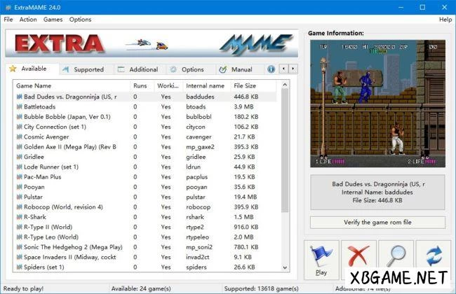 PC软件-ExtraMAME(MAME模拟器、多街机模拟器) v24.1-多网盘下载插图-2QO爱趣游 PC软件-ExtraMAME(MAME模拟器、多街机模拟器) v24.1-多网盘下载插图-2QO爱趣游