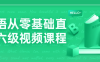 【学习资料】英语从零基础直达六级视频课程 – 百度,天翼,夸克网盘下载