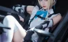 cosplay 无论什么任务都但请吩咐。 因为我是完美的特工兼女仆 蔚蓝档案 飞鸟马时@夜夜泡在奶茶里