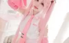 COSPLAY 樱初音 🌸春日的樱色妖精🌸@桃之啾啾