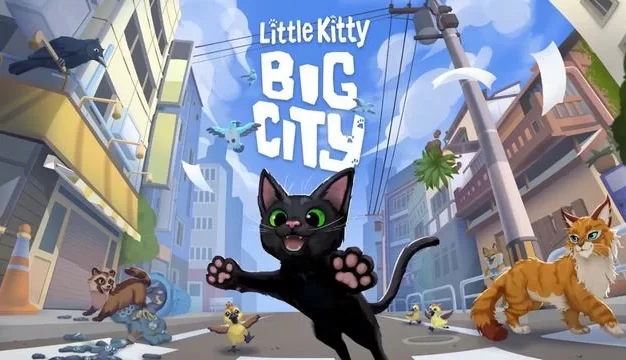 Switch游戏–NS 小猫咪大城市（Little Kitty, Big City）中文[NSP],百度云下载